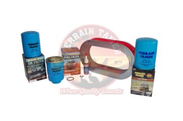 T/T Filter Kit Td42t Non Intercooled With Oval Air Filter
