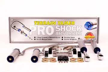 Shock Absorber Frt Pair Remote Res 8 Stage Adjust 40Mm Lift