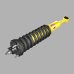 Coil Over Shock Assy Pair Raised 40Mm To 50Kg With Bull Bar