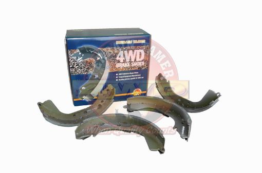 Brake Shoe Kit Suit Drum Brakes Rear Contains 4 Shoes