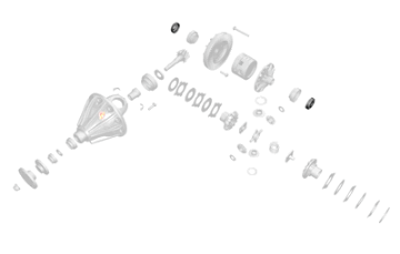 Nut Adjusting Hemisphere Side Bearing