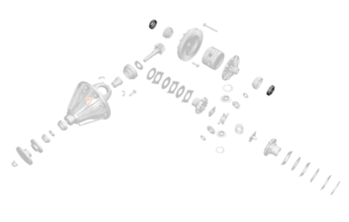 Nut Adjusting Hemisphere Side Bearing