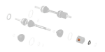Dust Cover Front Axle Drive Shaft