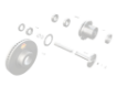 Washer Cone Axle Stud Front Or Rear