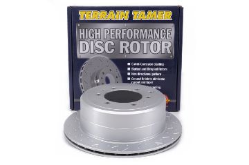 T/T Dimpled & Slotted Rotor Rear
