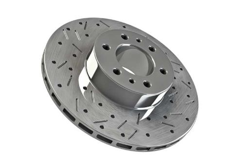 T/T Dimpled & Slotted Disc Rotor Front