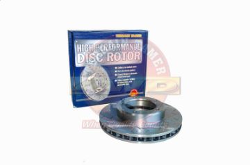 T/T Dimpled & Slotted Rotor Front