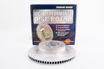 T/T Dimpled & Slotted Rotor Frt 354Mm Dia 18&20"Alloy Wheels