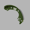 Shoe Set Hand Brake Contains 4 Shoes