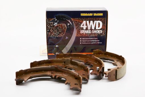Shoe Set Hand Brake Contains 4 Brake Shoes