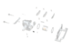 Boot Bush Dust Rear Brake Caliper