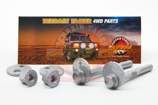 Camber Adjusting Bolt Kit One Side Front & Rear Of Arm