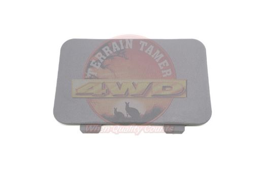 Cover Cowl Side Trim Service Hole Slate Grey Trim