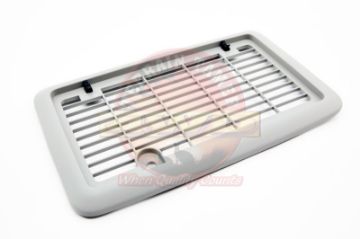 Cover Air Intake Dual A/C Light Grey Trim