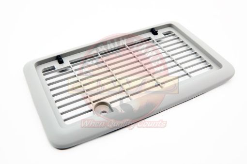 Cover Air Intake Dual A/C Light Grey Trim