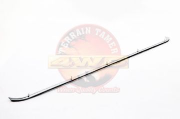 Weatherstrip Front Door Glass Inner Without 1/4 Window
