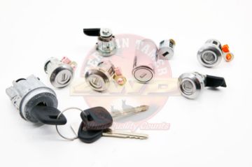 Cylinder Lock Set Suits Sub Fuel Tank & Glove Box With Key