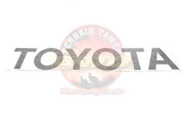 Toyota Sticker Tail Gate