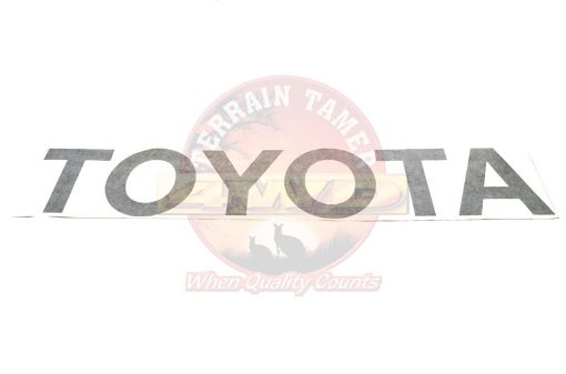 Toyota Sticker Tail Gate