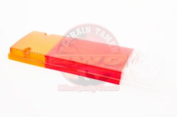 Lens Rear R/H Ute With Inner Notch Suits Genuine Lamp