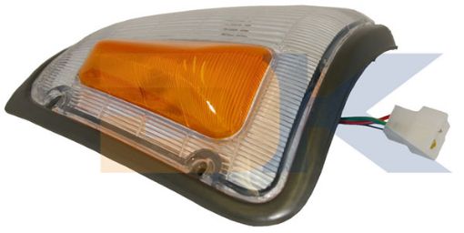 Lamp Assy Front R/H Corner Silver Grey Rim Taiwanese