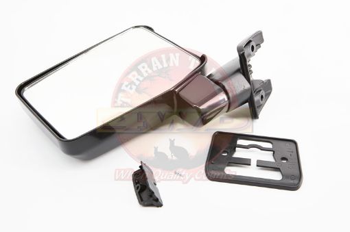 Mirror Assy Exterior R/H Black