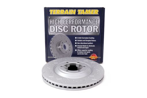 T/T Dimpled & Slotted Rotor Front 300Mm Coil Spring Model