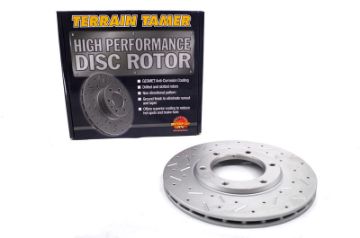 T/T Dimpled & Slotted Rotor Front Except 4.2L Efi