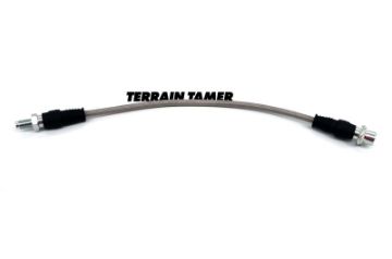 Braided Brake Hose Front Centre Without Abs