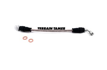 Braided Brake Hose Rear L/H Suits Abs & Vsc