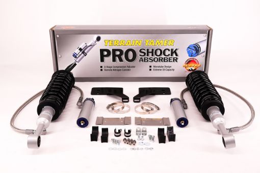 Coil Over Shock Assy Pair Raised 40Mm To 50Kg With Pro Shock