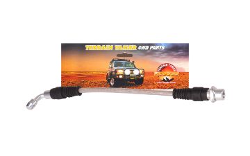 Braided Brake Hose Rear R/H Suits Disc Brake