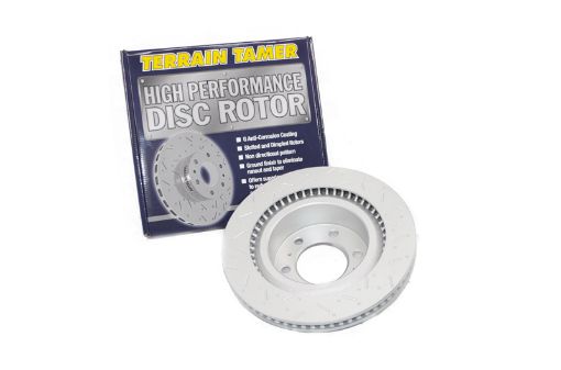 T/T Slotted & Dimpled Disc Rotor Rear