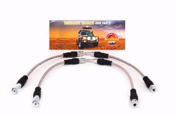 Braided Brake Hose Kit Front Suits Big Brake Kit Ttbbk01
