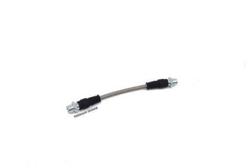 Braided Brake Hose Front Centre L/H Plus 50Mm