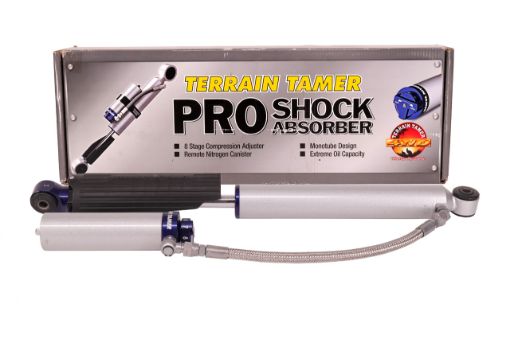 Shock Absorber Rear Pair Remote Res 8 Stage Adjust 50Mm Lift