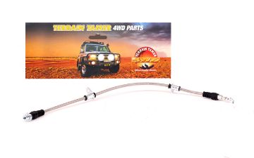 Braided Brake Hose Front L/H