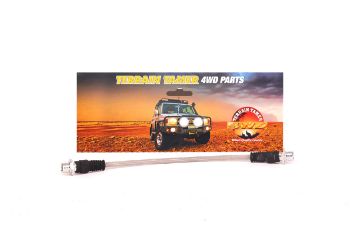 Braided Brake Hose Rear Centre R/H Plus 50Mm