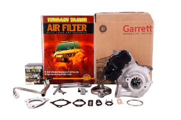 Terrain Tamer Turbo Kit Includes Garrett Redboost Turbo