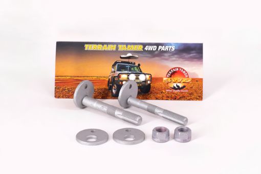 Camber Adjusting Bolt Kit One Side Front & Rear Of Arm