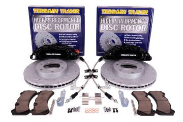 Tt Extreme Brake Kit 6 Pot Front Fits Within Oe 17" Wheels