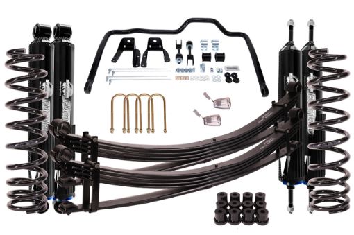 Gvm Suspension Kit + Fortified Shocks 3950Kg Vdj78,79 08/16-