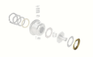 Seal Dust Front Axle Hub
