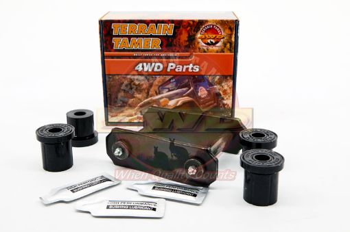 Shackle Kit Greaseable With Synthetic Bushes Fitted