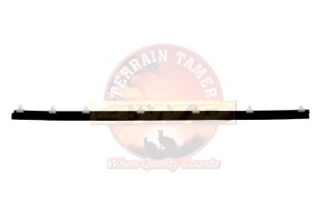 Weatherstrip Front Door Glass Outer L/H Without 1/4 Window