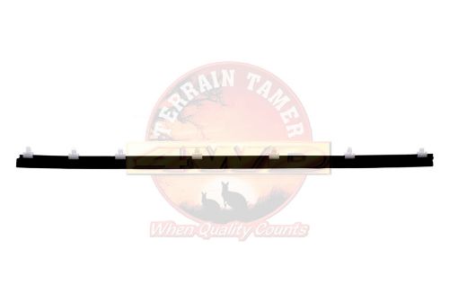 Weatherstrip Front Door Glass Outer L/H Without 1/4 Window