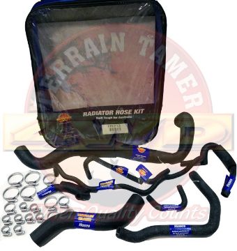 Radiator Hose Kit Top & Bottom Hose + 7 X Bypass Hoses Yd25t