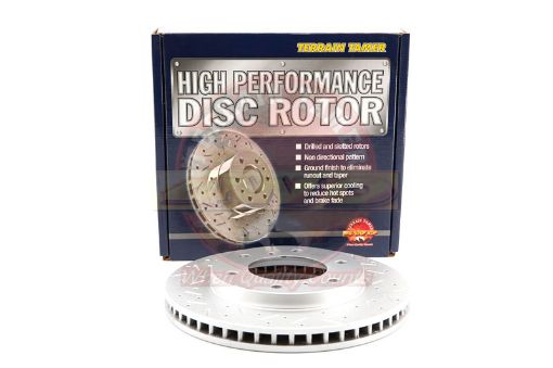 T/T Dimpled & Slotted Rotor Front 295Mm