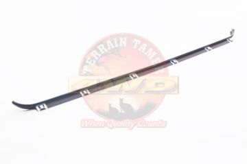 Weatherstrip Front Door Glass R/H & L/H Without 1/4 Window