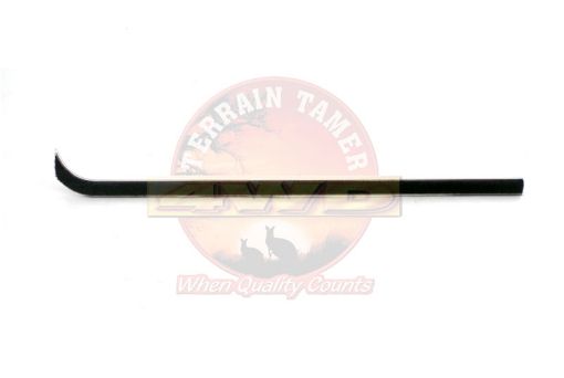 Weatherstrip Front Door Glass Outer L/H Suits 1/4 Window